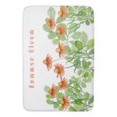 Blume Badematte (Vorderseite Vertikal)