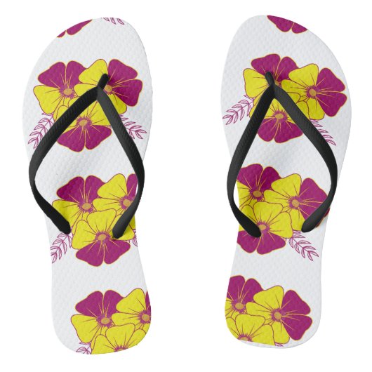 Blume Badesandalen (Fußbett)