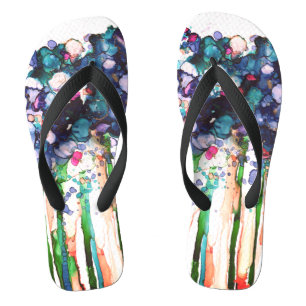 Blume Badesandalen