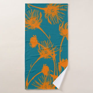 Blume Badhandtuch Set