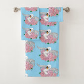 Blume Badhandtuch Set (Insitu)