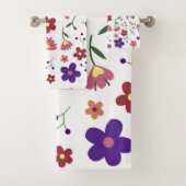 Blume Badhandtuch Set (Insitu)