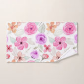 Blume Badhandtuch Set (Handtuch)