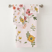 Blume Badhandtuch Set (Insitu)