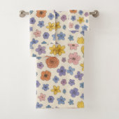 Blume Badhandtuch Set (Insitu)