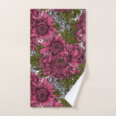 Blume Badhandtuch Set (Handtuch)