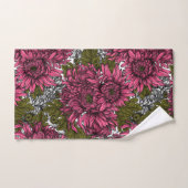 Blume Badhandtuch Set (Handtuch)