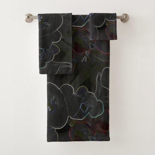 Blume Badhandtuch Set (Insitu)