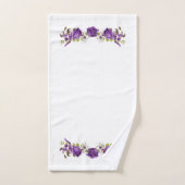 Blume Badhandtuch Set (Handtuch)