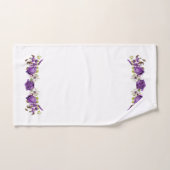 Blume Badhandtuch Set (Handtuch)