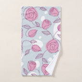 Blume Badhandtuch Set (Handtuch)