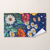Blume Badhandtuch Set (Handtuch)