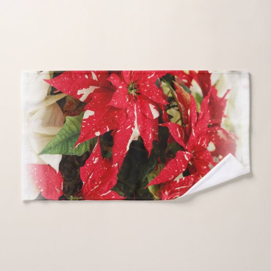 Blume Badhandtuch Set (Handtuch)