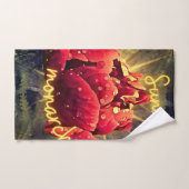 Blume Badhandtuch Set (Handtuch)