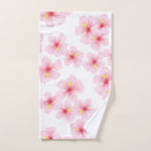 Blume Badhandtuch Set (Handtuch)
