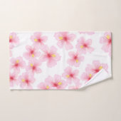 Blume Badhandtuch Set (Handtuch)