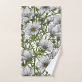 Blume Badhandtuch Set (Handtuch)