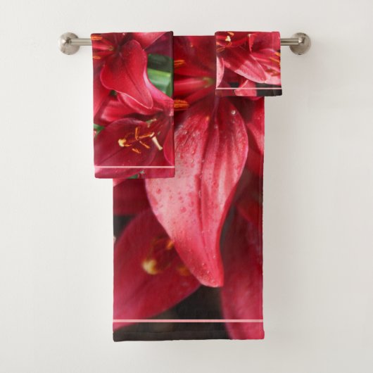 Blume Badhandtuch Set (Insitu)