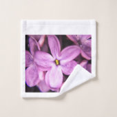 Blume Badhandtuch Set (Waschlappen)