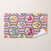 Blume Badhandtuch Set (Handtuch)