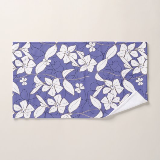 Blume Badhandtuch Set (Handtuch)