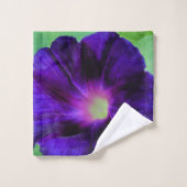 Blume Badhandtuch Set (Waschlappen)