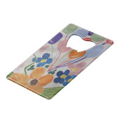 Blume & Balloons Flaschenöffner (Rückseite Schrägansicht)