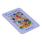 Blume & Balloons flexibel Magnet (Rechte Seite)