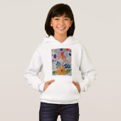 Blume & Balloons Hoodie (Vorne ganz)
