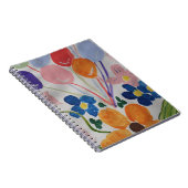 Blume & Balloons SpiralNotebook Notizblock (Rechte Seite)