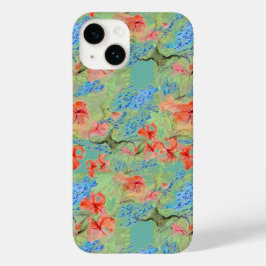 Blume Balsam und Lobelia Case-Mate iPhone 14 Hülle
