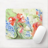 Blume Balsam und Lobelia Mousepad (Mit Mouse)