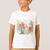 Blume Balsam und Lobelia T-Shirt (Vorderseite)