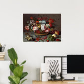 Blume - Balthasar van der Ast Fine Art Poster (Heimbüro)