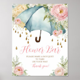 Blume Bar April Duschen bringen Mai Blume Untersch Poster