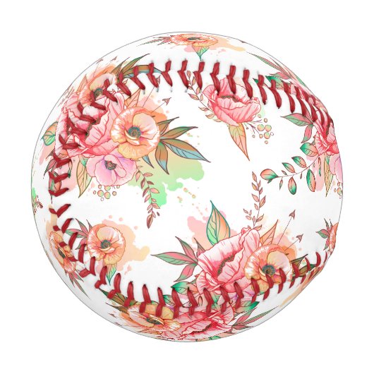 Blume Baseball (Vorderseite Links)