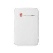 Blume Bath Mat Badematte (Vorderseite Vertikal)
