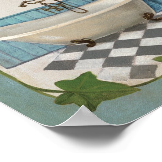 Blume Bath Poster (Ecke)