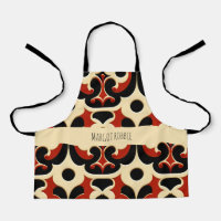 Blume Batik-Rotflurmuster