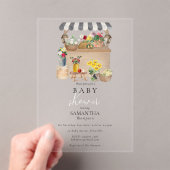 Blume Bauer Watercolor Acryleinladungen (Insitu (Handheld))