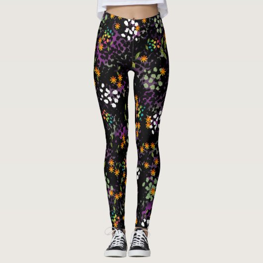 Blume Bed Leggings (Vorderseite)