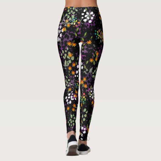 Blume Bed Leggings (Rückseite)