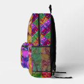 Blume Bedruckter Rucksack (Rechts)