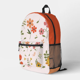 Blume Bedruckter Rucksack