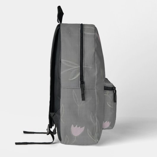 Blume Bedruckter Rucksack (Links)