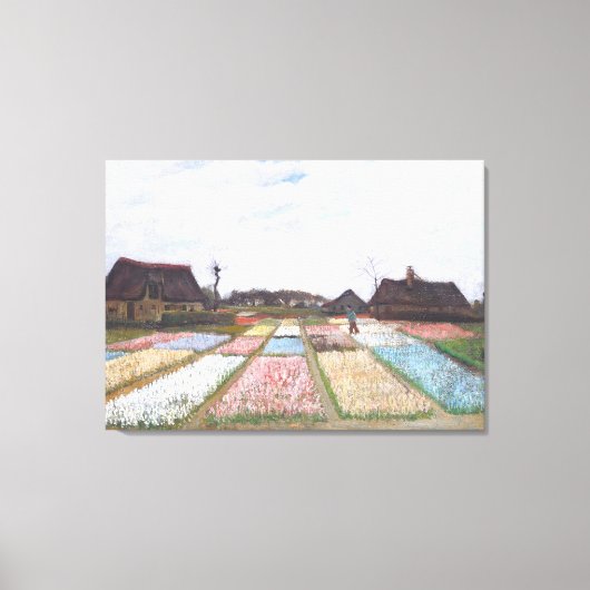 Blume Beds in Holland von Vincent van Gogh Leinwanddruck (Vorderseite)