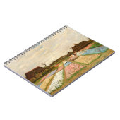 Blume Beds in Holland von Vincent Van Gogh Notizblock (Linke Seite)