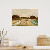 Blume Beds in Holland von Vincent Van Gogh Poster (Küche)