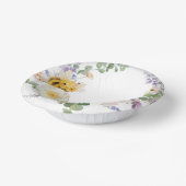 Blume Bee Bowls Pappteller (Gewinkelt)