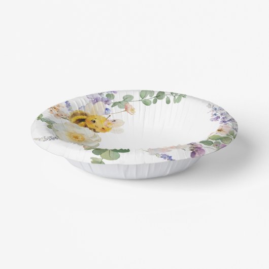Blume Bee Bowls Pappteller (Gewinkelt)